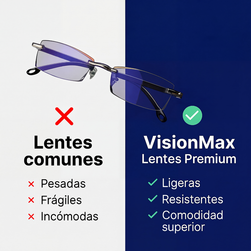 VisionMax – Lentes Premium [Compra 1 y llévate 2]